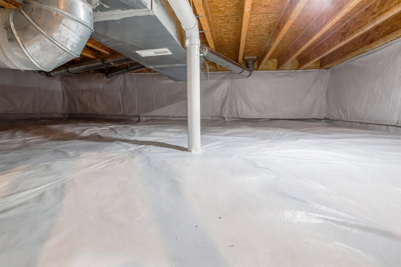 Crawl space vapor barrier in Dothan, AL